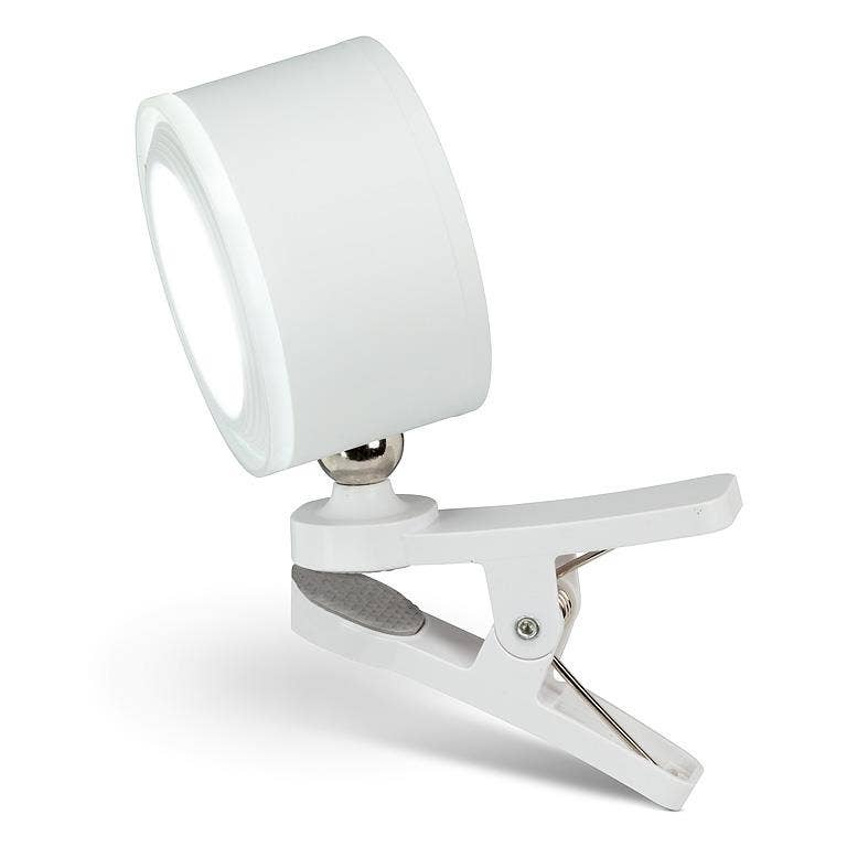 4 Piece Drum Magnet LED Lamp-3.25"D: Black