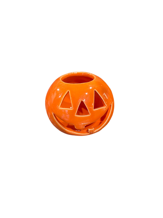 Jack-O-Lantern Airplant Pot