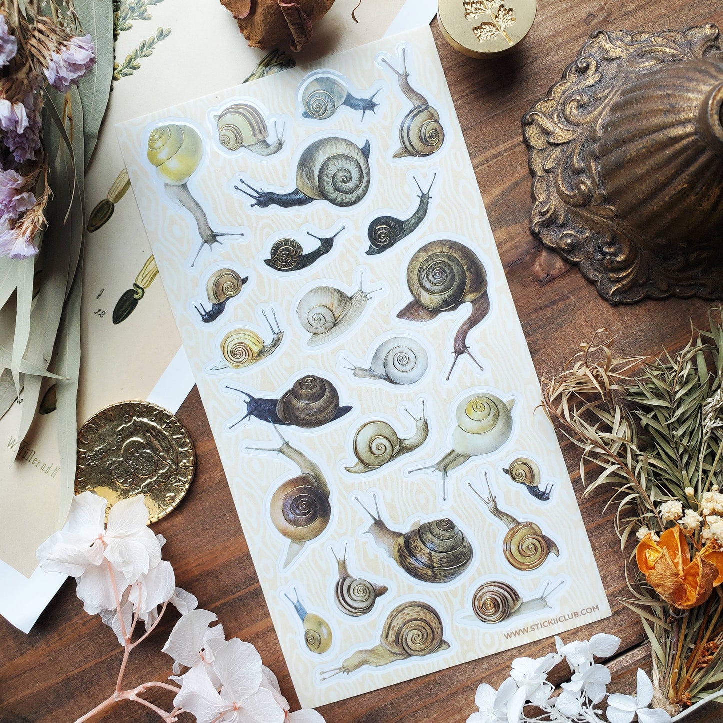 Inching Forwards Sticker Sheet