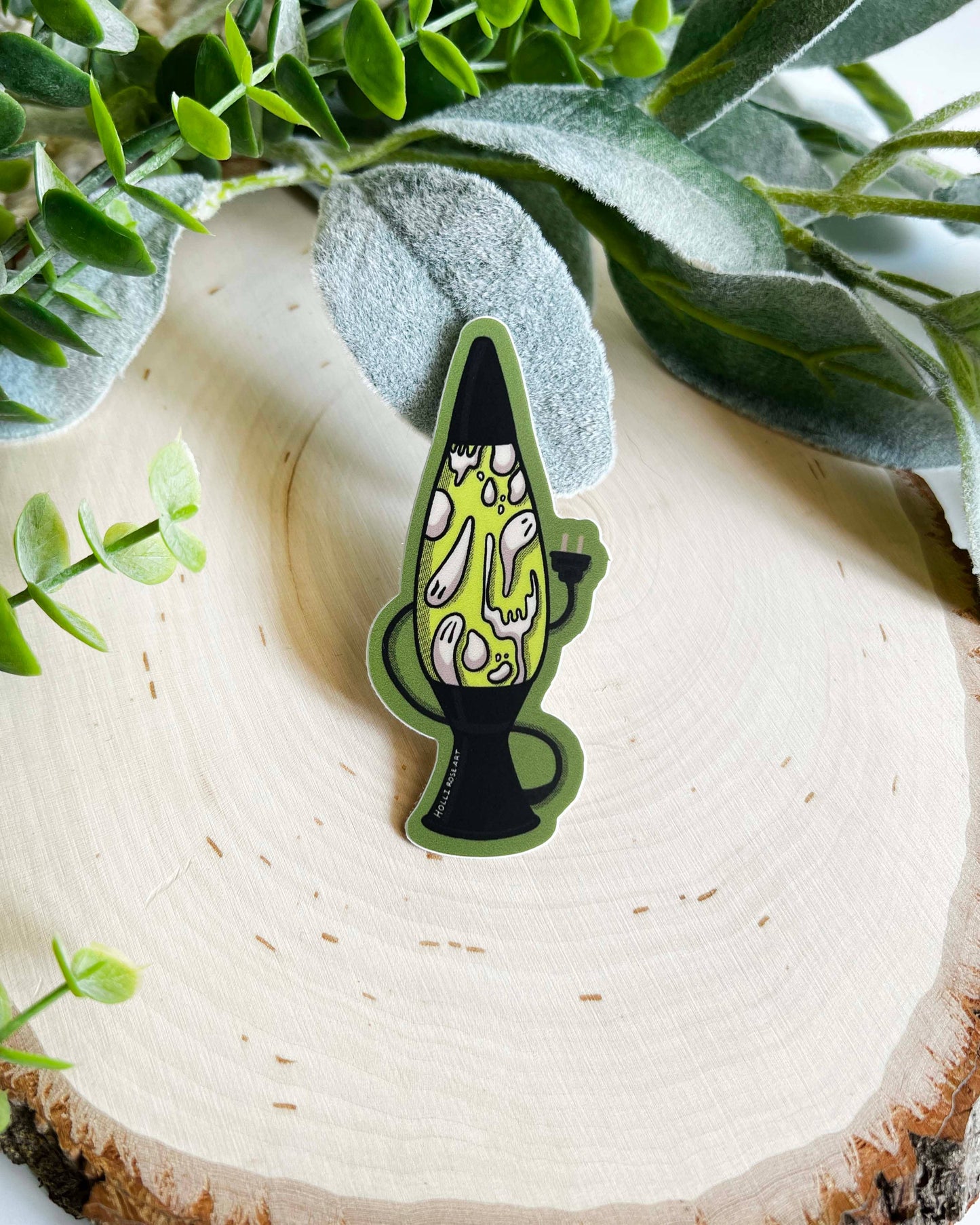 Lava Lamp Halloween Sticker