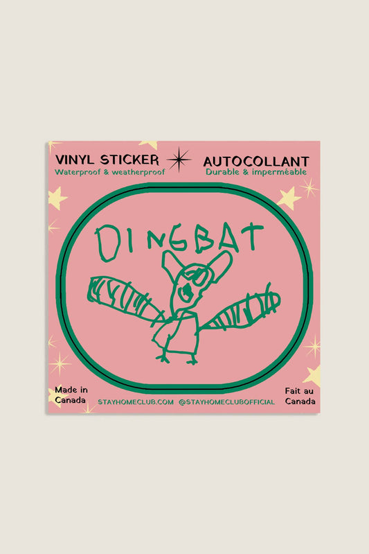 Dingbat Sticker | Waterproof Vinyl Sticker