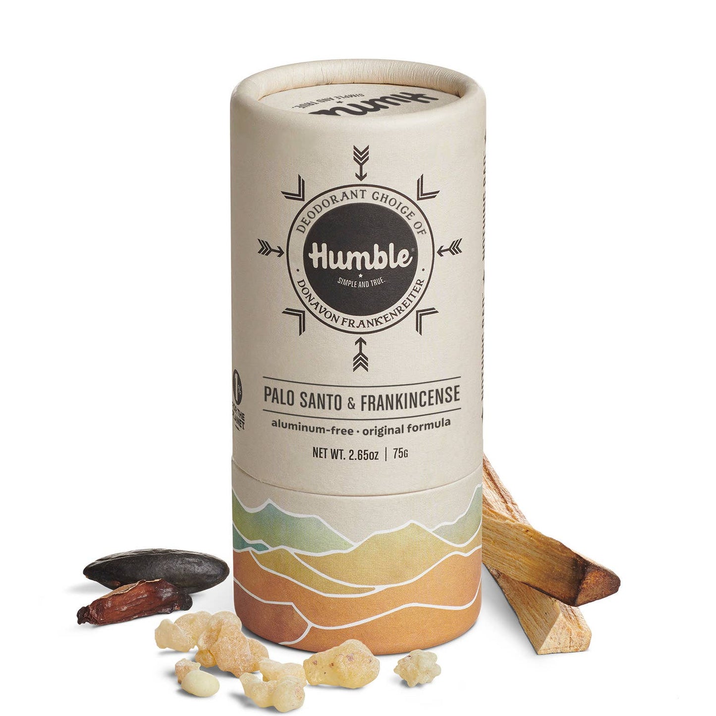 Palo Santo & Frankincense Original Plastic Free Deodorant