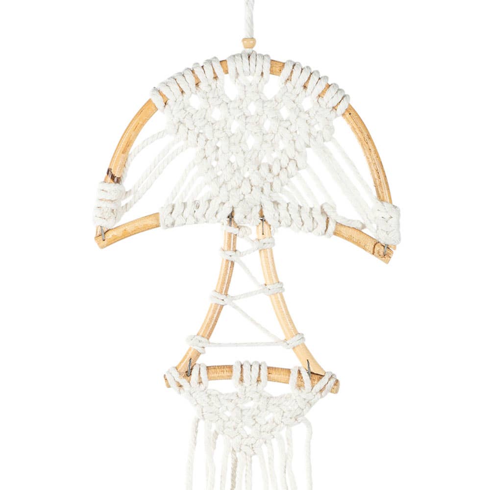 MACRAME MUSHROOM DREAMCATCHER