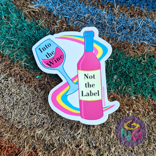Into the Wine Sticker
