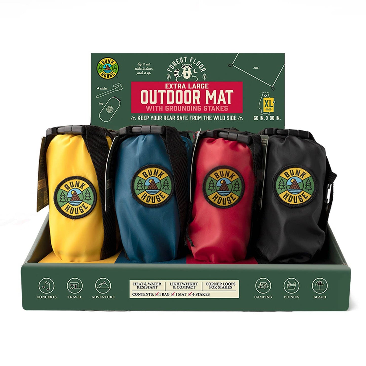 Bunk House Forest Floor Outdoor Mat