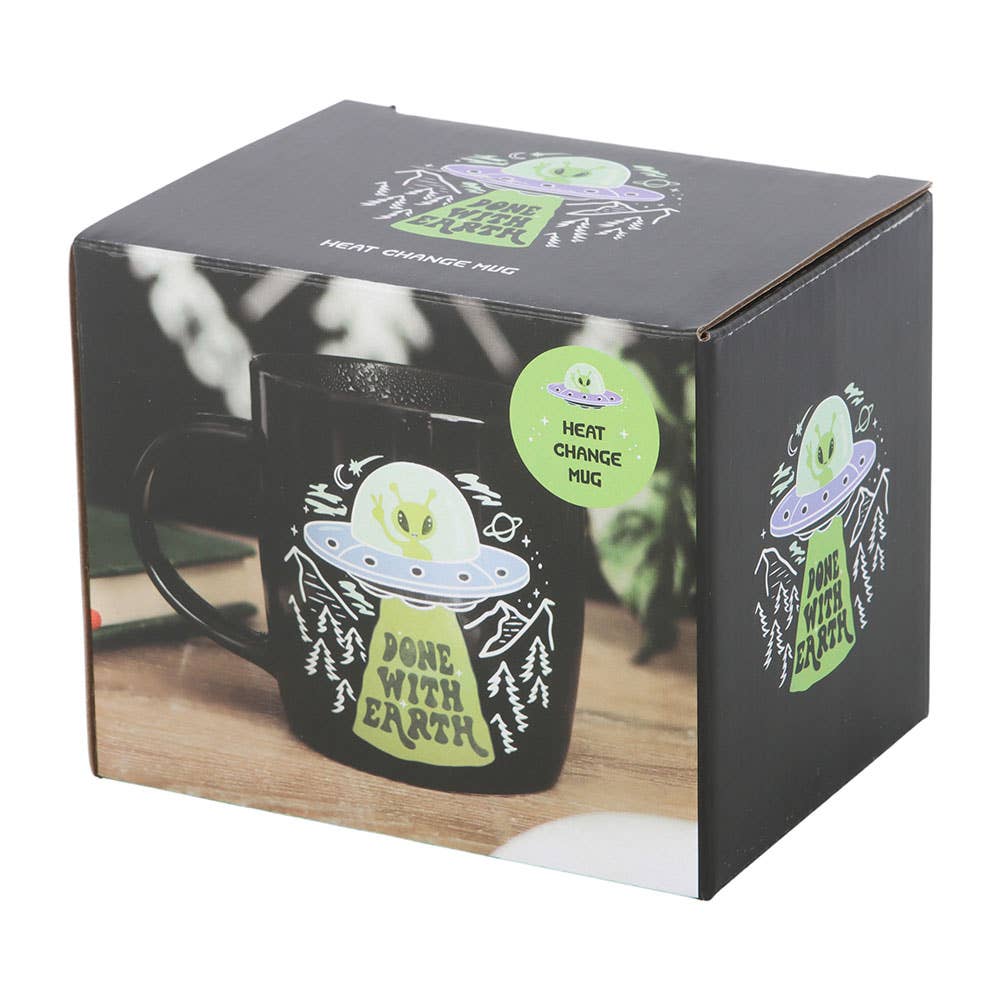 Heat Change Y2K Alien UFO Mug