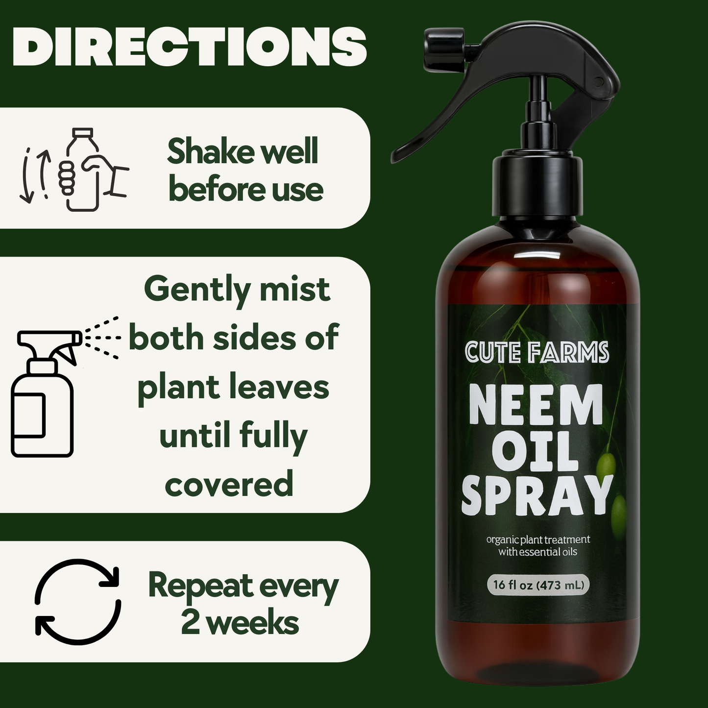 Organic Neem Oil with Essential Oils