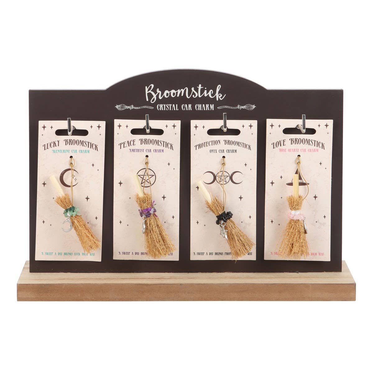Lucky Broomstick Display Set