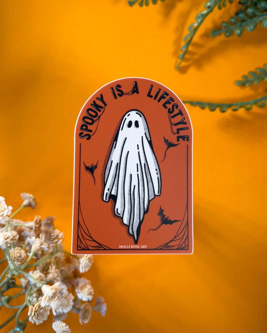 Spooky Is A Lifestyle Sticker