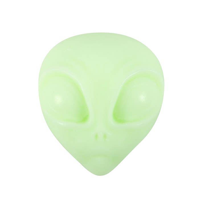 UFO Wax Burner with Lime Alien Wax Melt