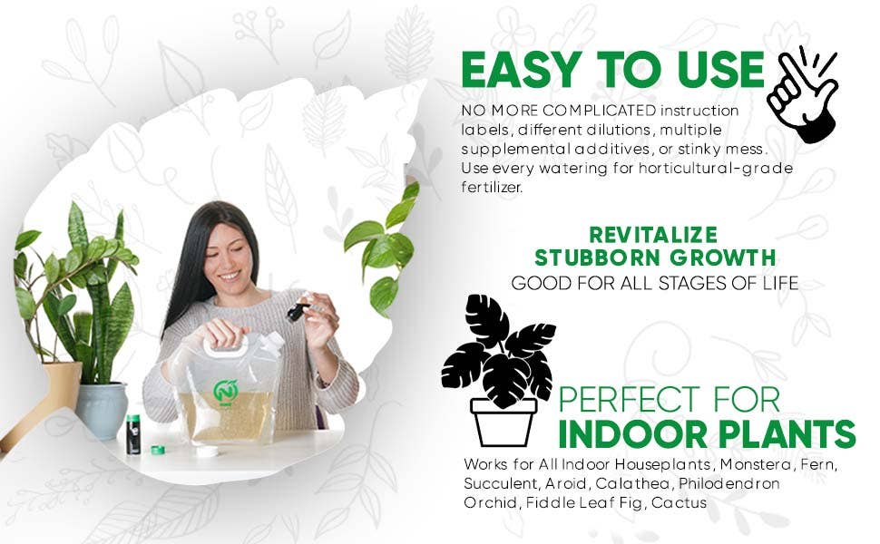 Noot Indoor Houseplant Liquid Organic Plant Food Fertilizer