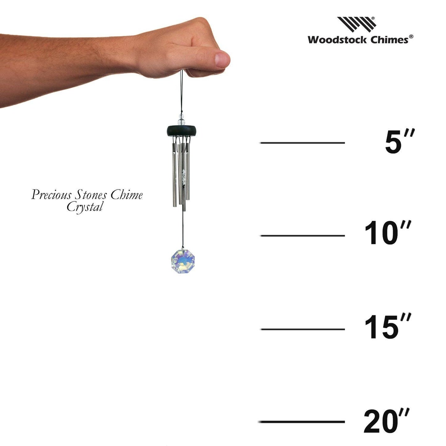 Precious Stones Chime™ - Crystal