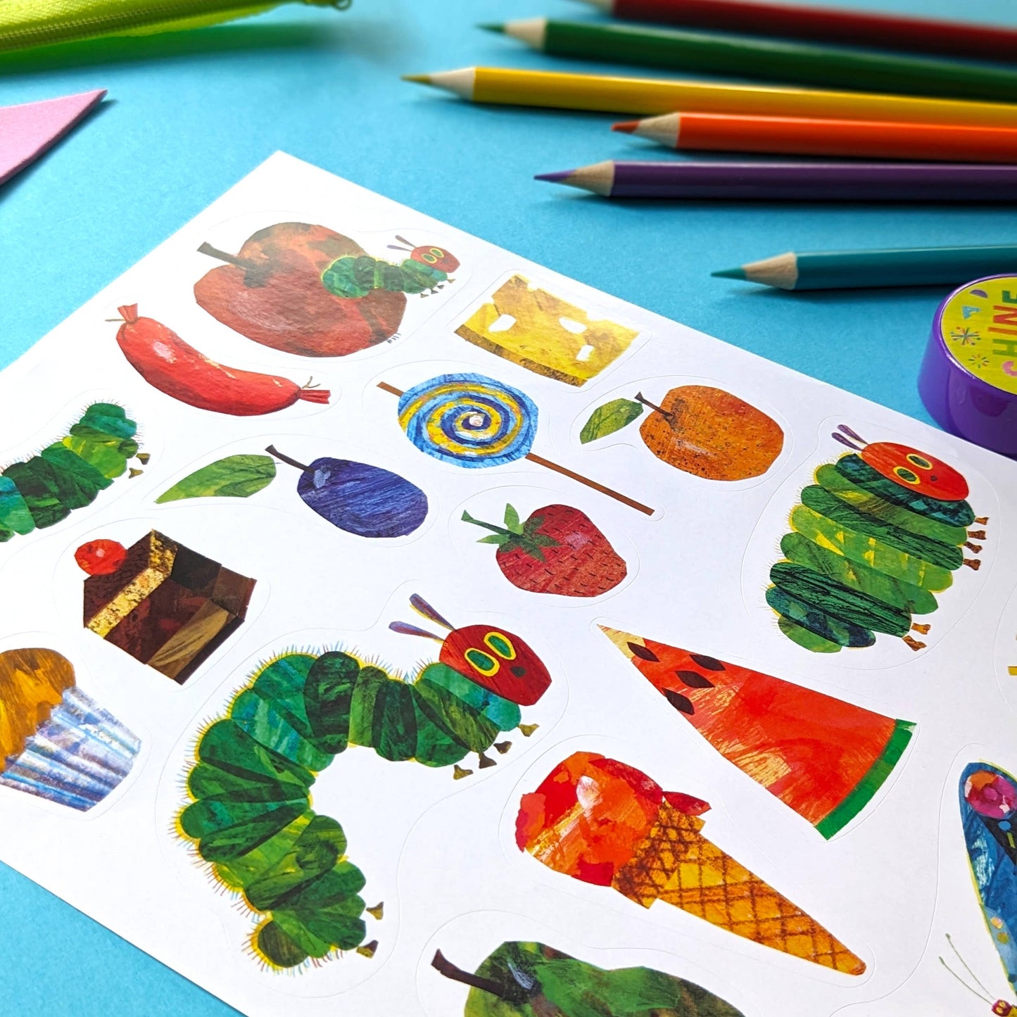 Art Activity Wallet - The Very Hungry Caterpillar