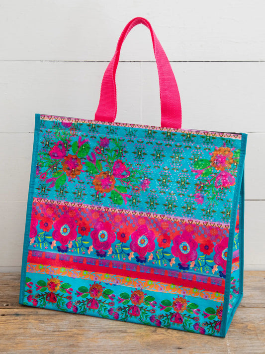 Insulated Cooler Tote- Floral