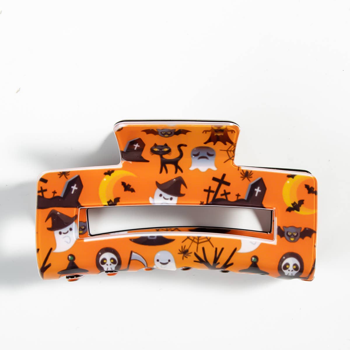 Halloween Spiderweb Hair Claw - Ghost Pumpkin Clip_CWAHA1447: TYPE6 / (OS) 3