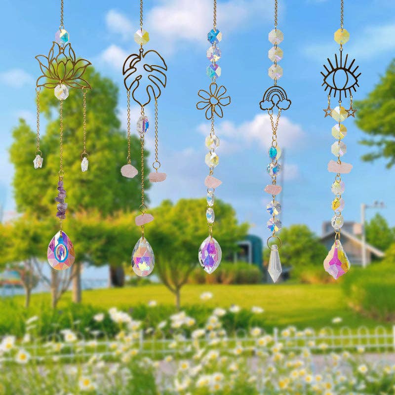 Hellow Out Hanging Crystal Decoration DPCD8
