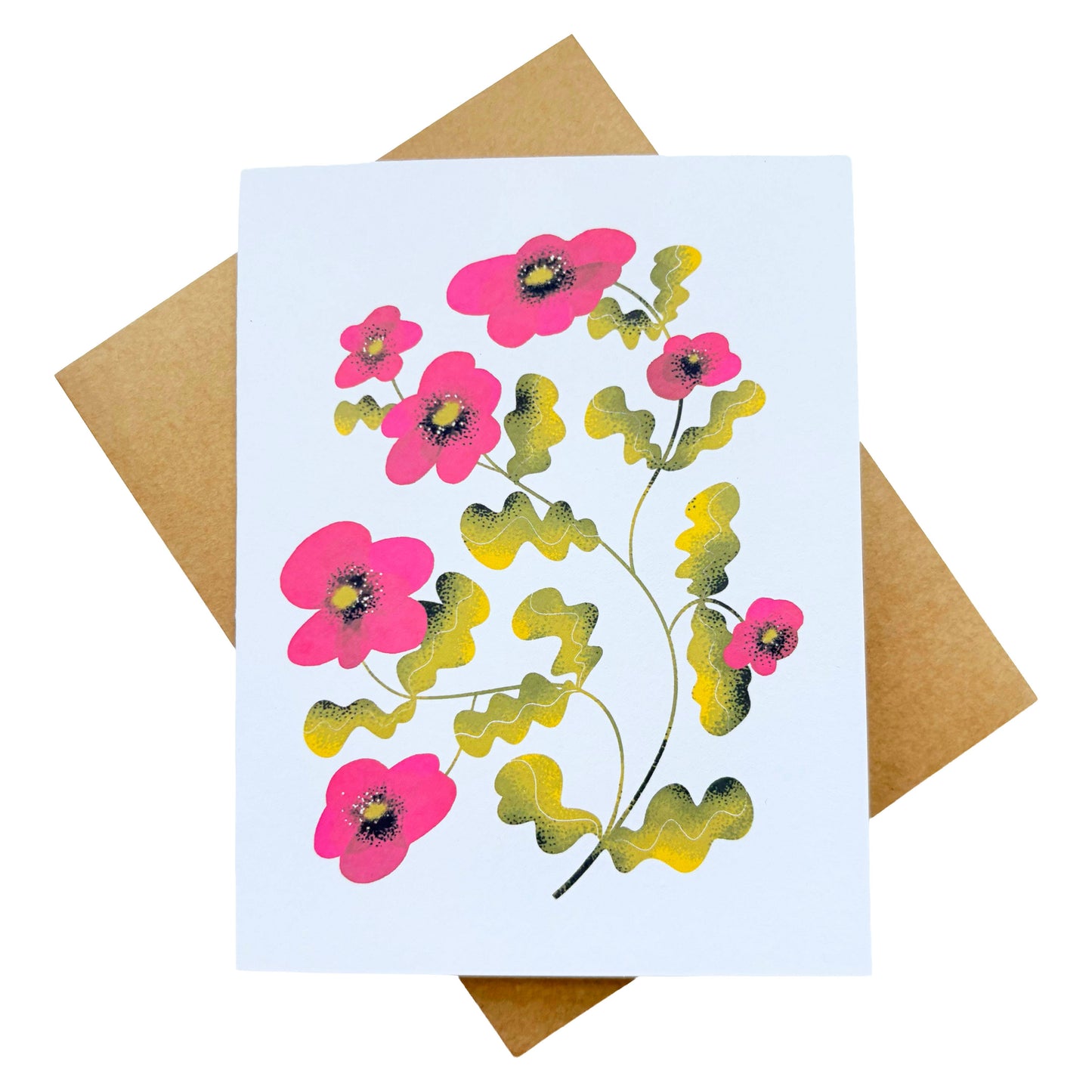 Poppies Floral Everyday Greeting Card