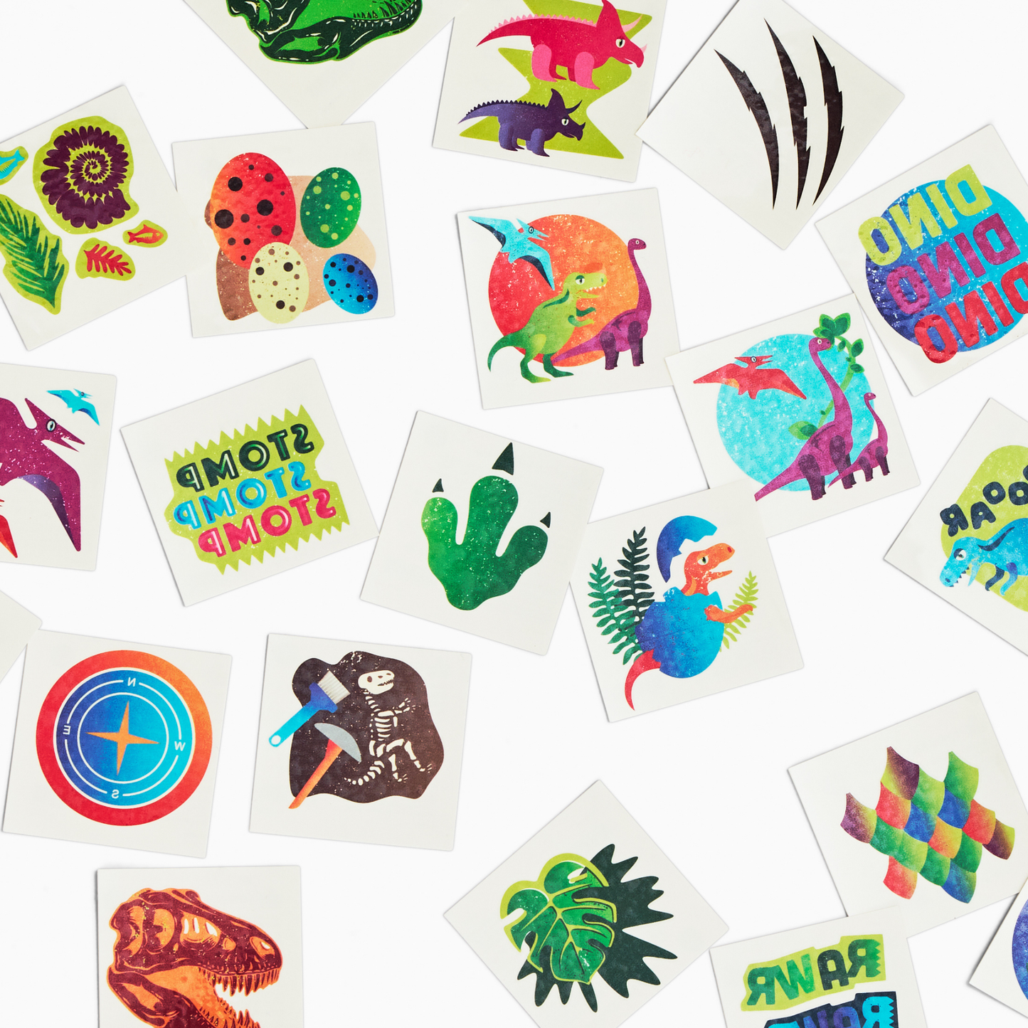 Dino Mania Temporary Tattoos – USA MADE!