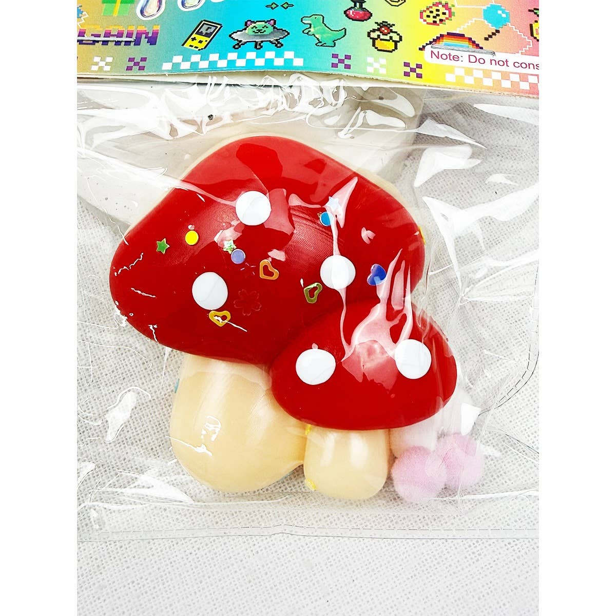 Assorted Fruit Pinch Squishy Toy