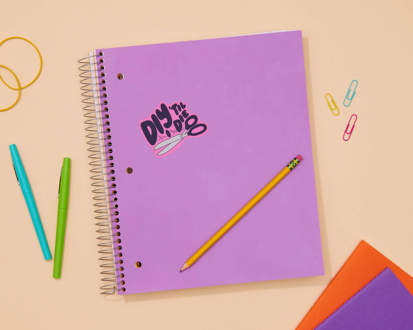 DIY Till I Die Vinyl Sticker - Made in USA - Crafty - Cozy - Stocking stuffer, Holiday, Gift Guide