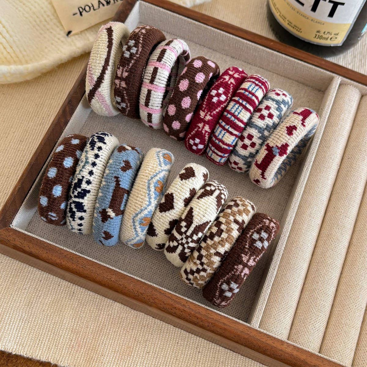 Polka Dot Bow Shell Hair Claw Elegant Clip_CWAHA07888