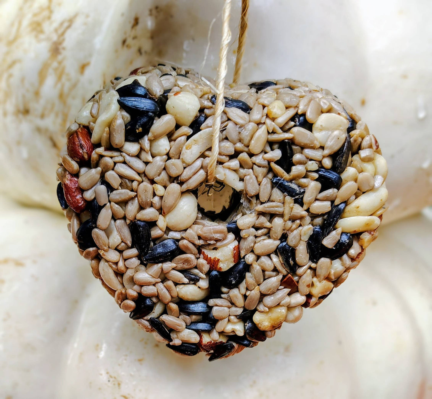 Heart Birdseed Ornament