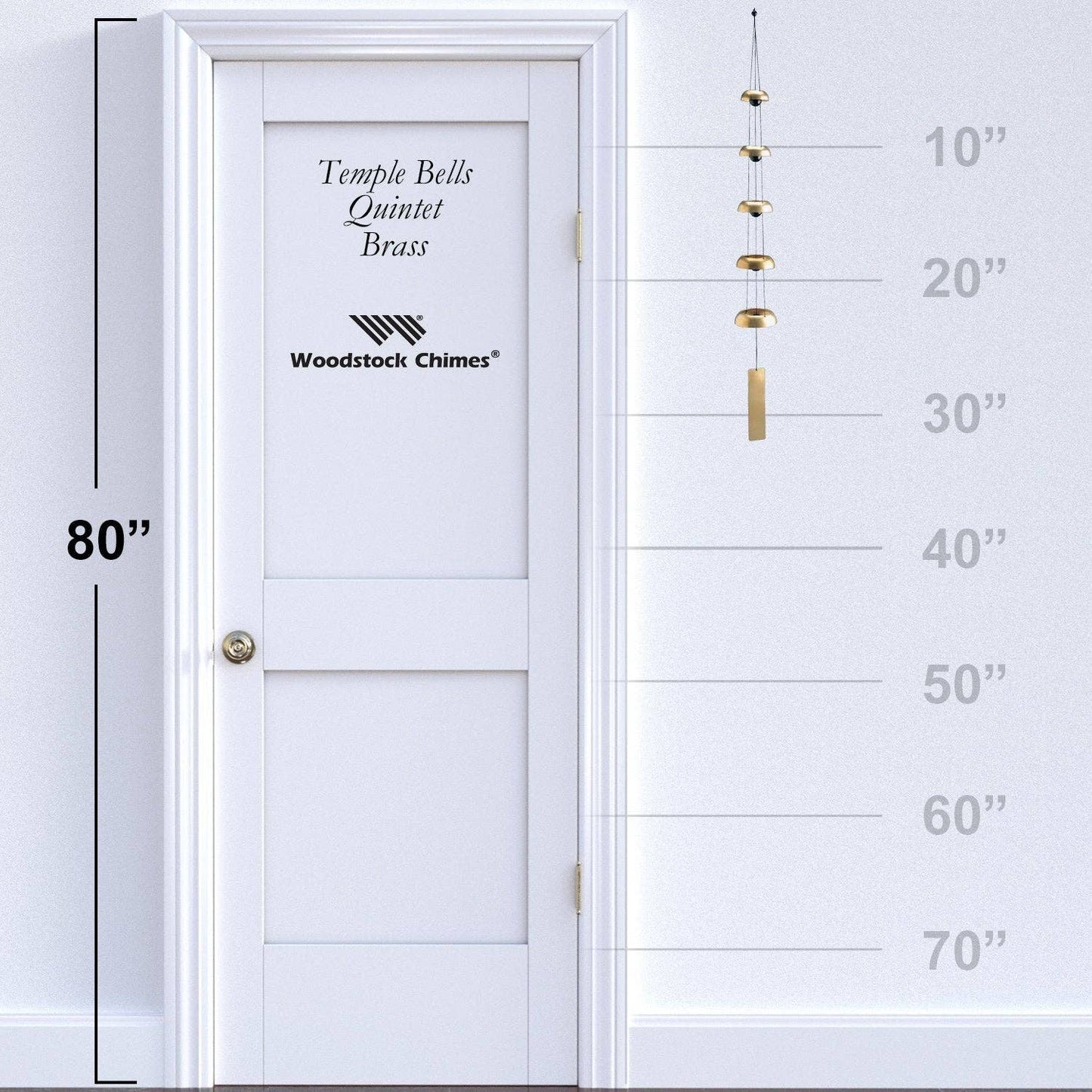 Woodstock Temple Bells® - Quintet, Brass