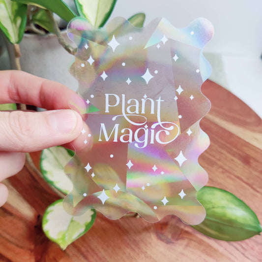 Plant Magic Suncatcher Sticker