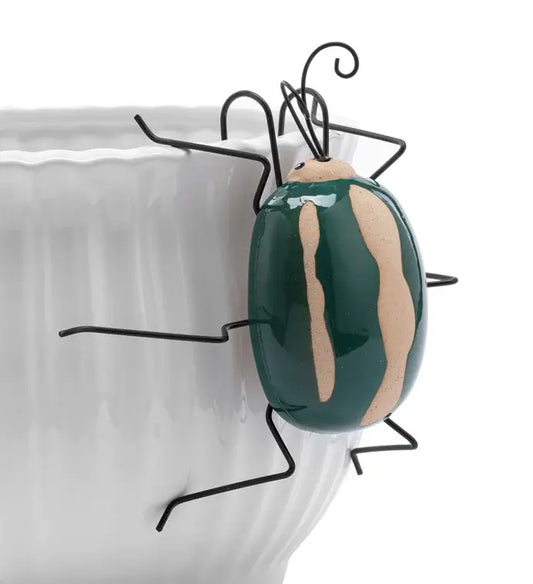 Green Bug Pot Hanger Item #17117