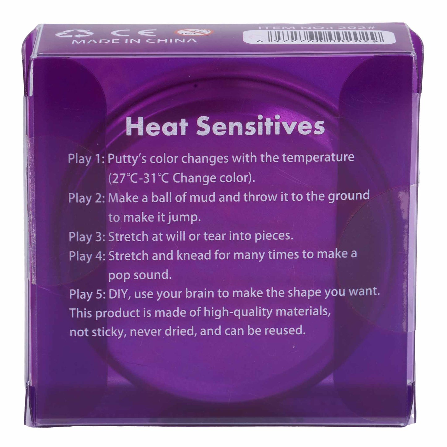 Putty Heat Sensitive
