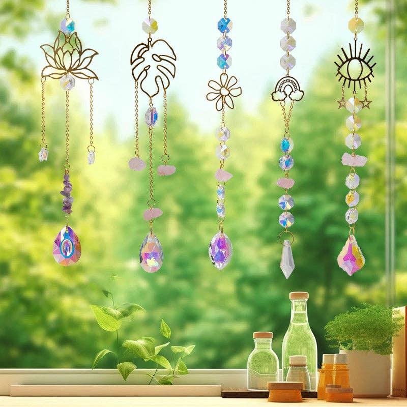 Hellow Out Hanging Crystal Decoration DPCD8