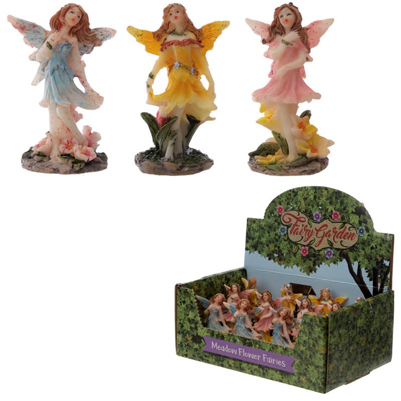 Meadow Flower Fairy Figurine