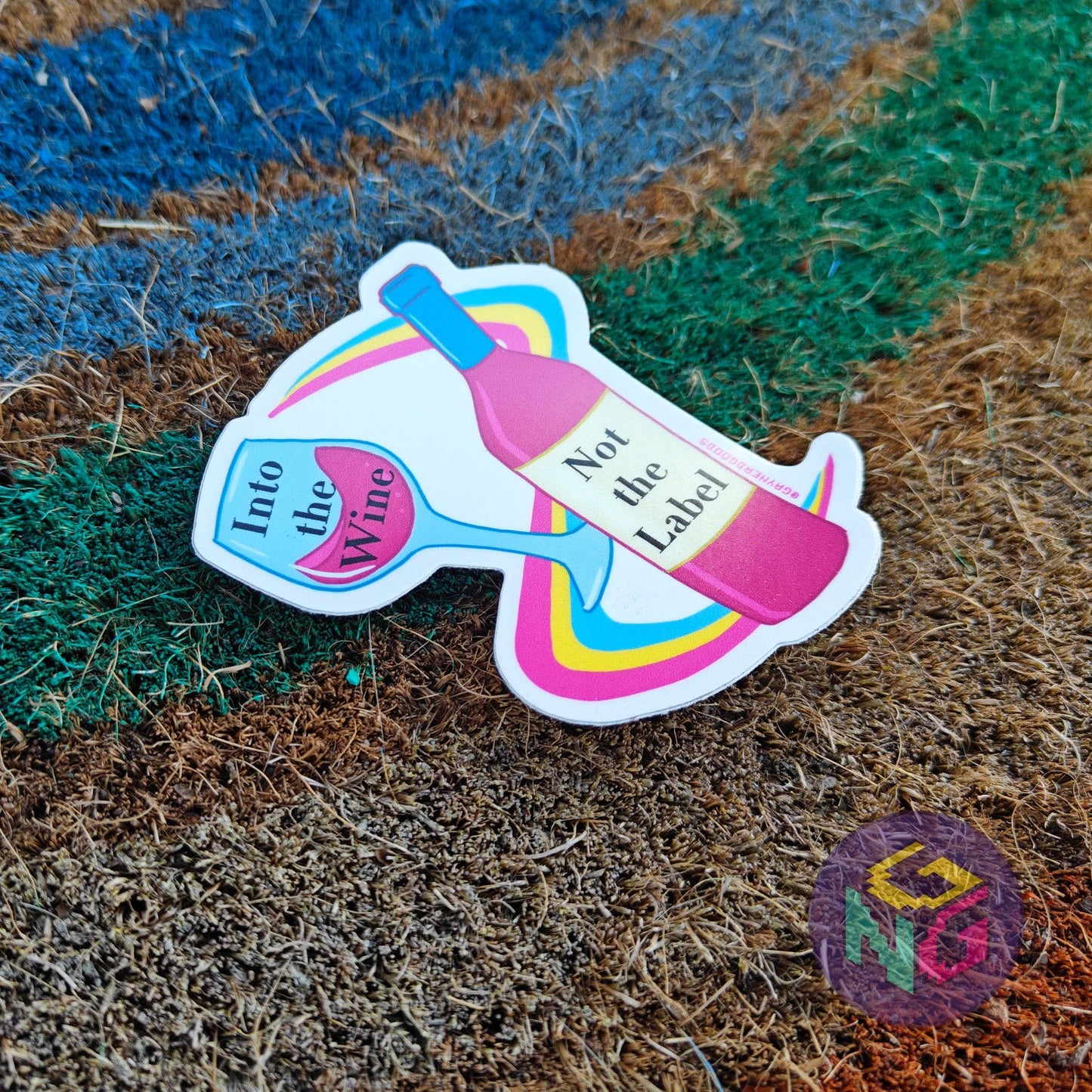 Into the Wine Sticker