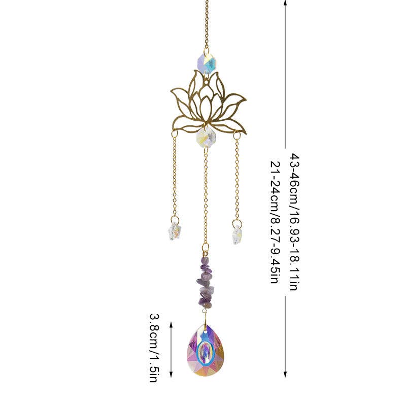 Hellow Out Hanging Crystal Decoration DPCD8