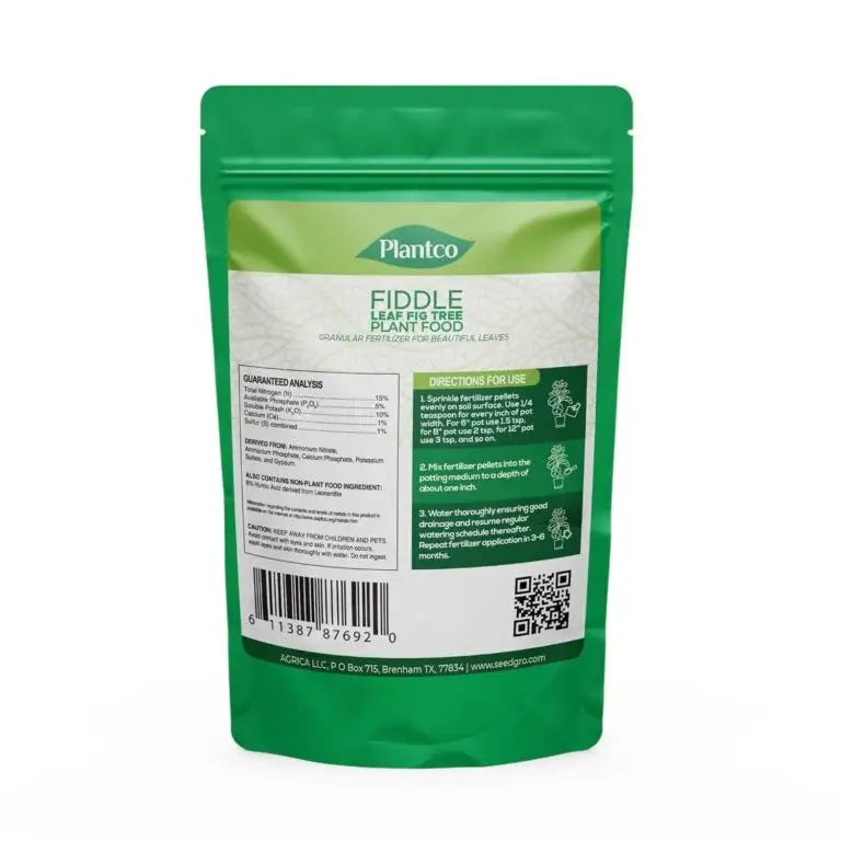 PLANTCO Fiddle Leaf Fig Plant Food (½ lb)