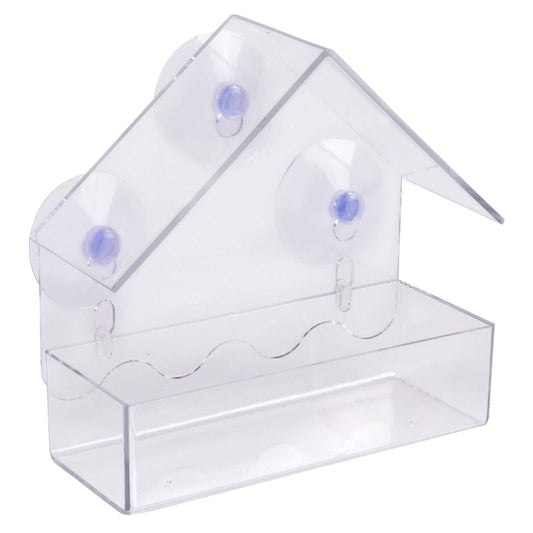Perspex Window Bird Feeder - By Redwood