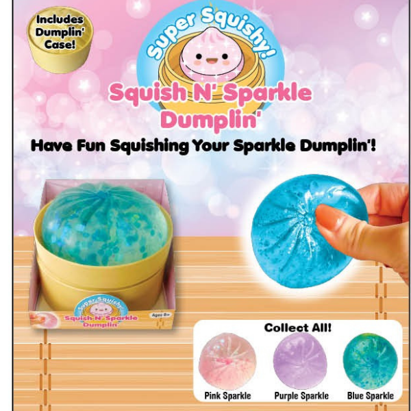 Squish N Sparkle Dumplin 16pc Display