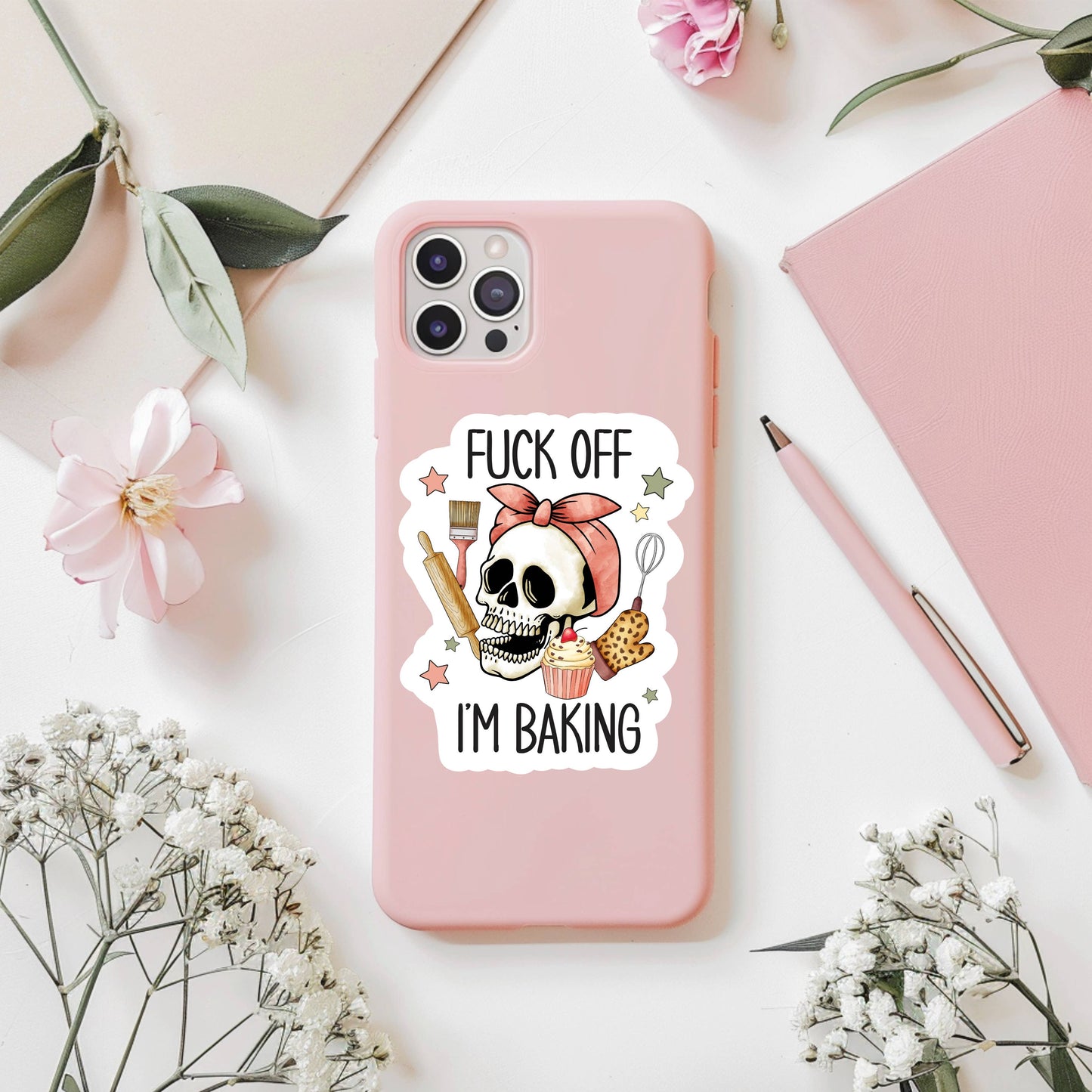 I'm Not Just A Mom Sticker, Funny Sassy Mom Quote