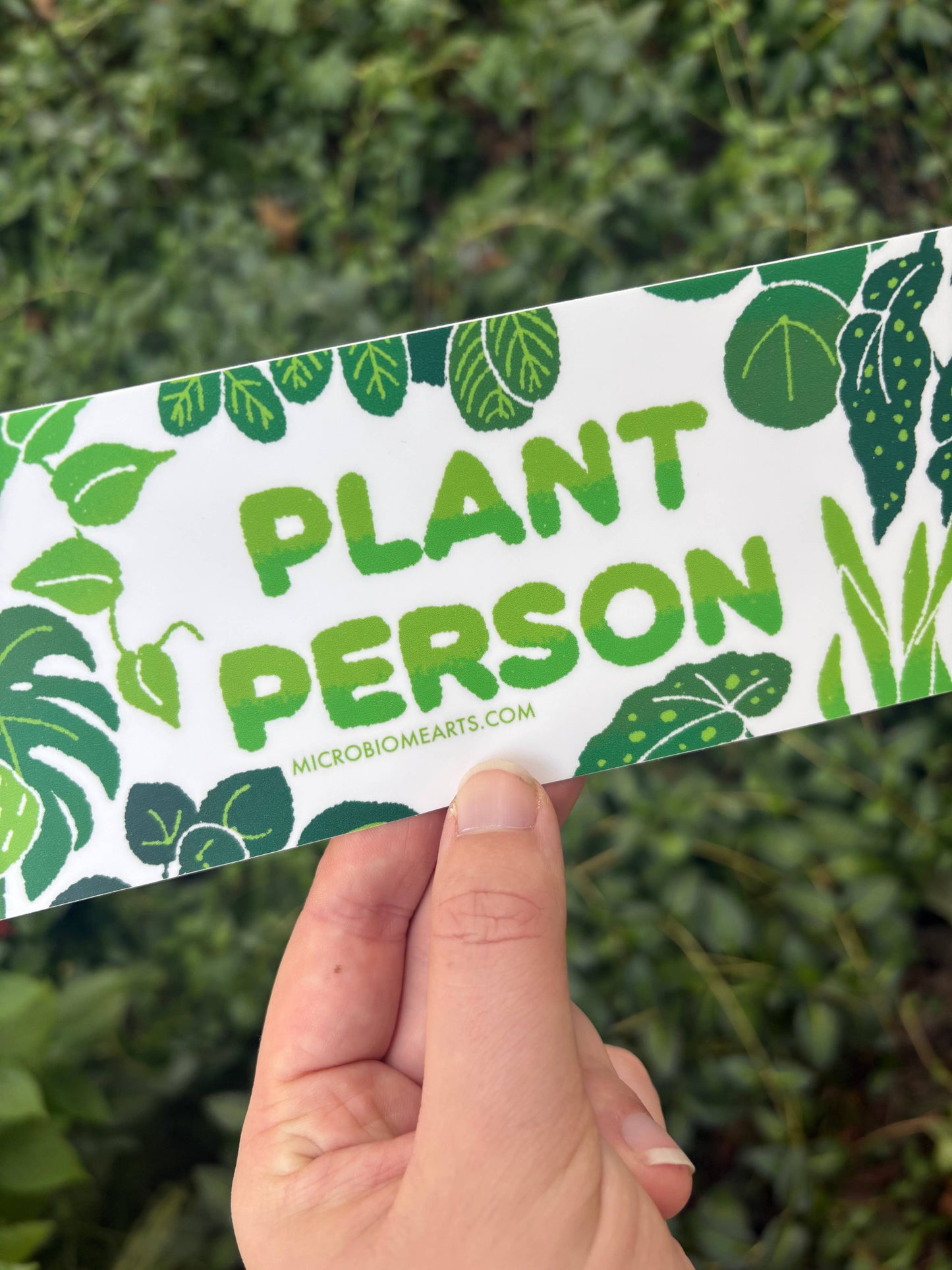 Plant Person Bumper Sticker
