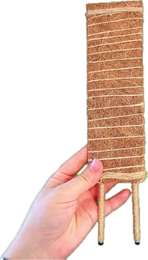 Flat Coco Fiber Plank - 12"