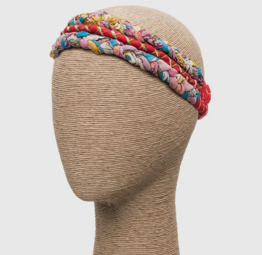 Priya Headband Assorted Upcucled Sari Fabric
