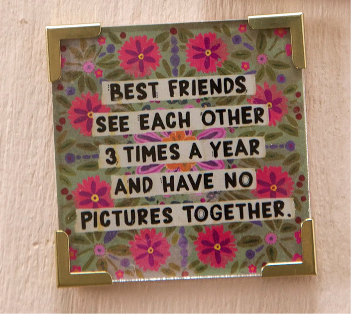 Corner Magnet- Best Friends