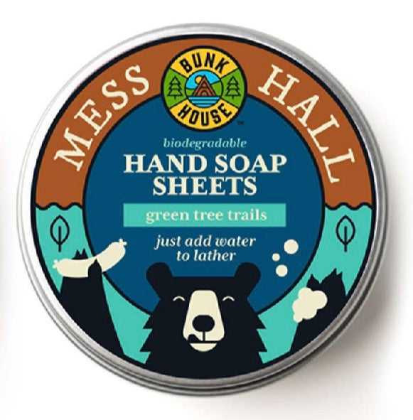 Bunkhouse Mess Hall Biodegradable Hand Soap Sheets