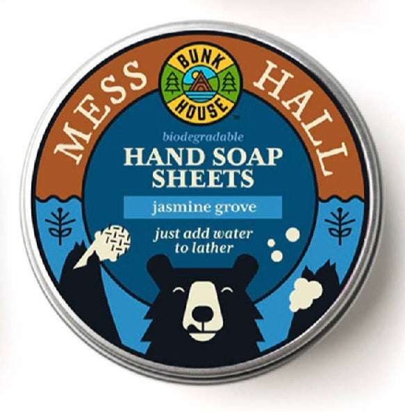 Bunkhouse Mess Hall Biodegradable Hand Soap Sheets