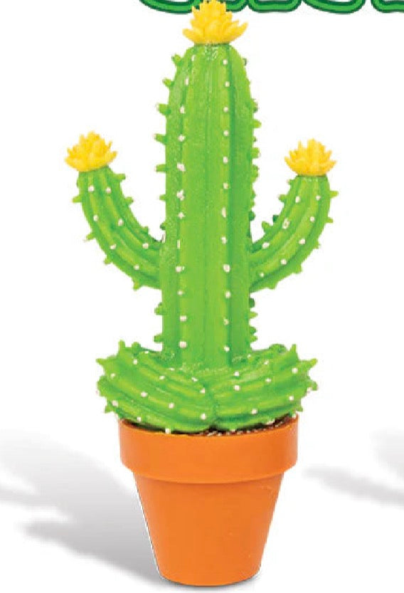 Meditating Cactus Figurine