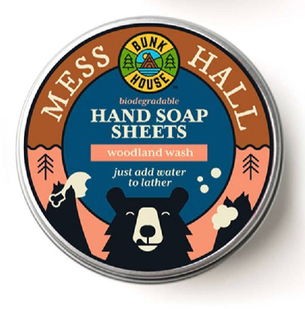 Bunkhouse Mess Hall Biodegradable Hand Soap Sheets