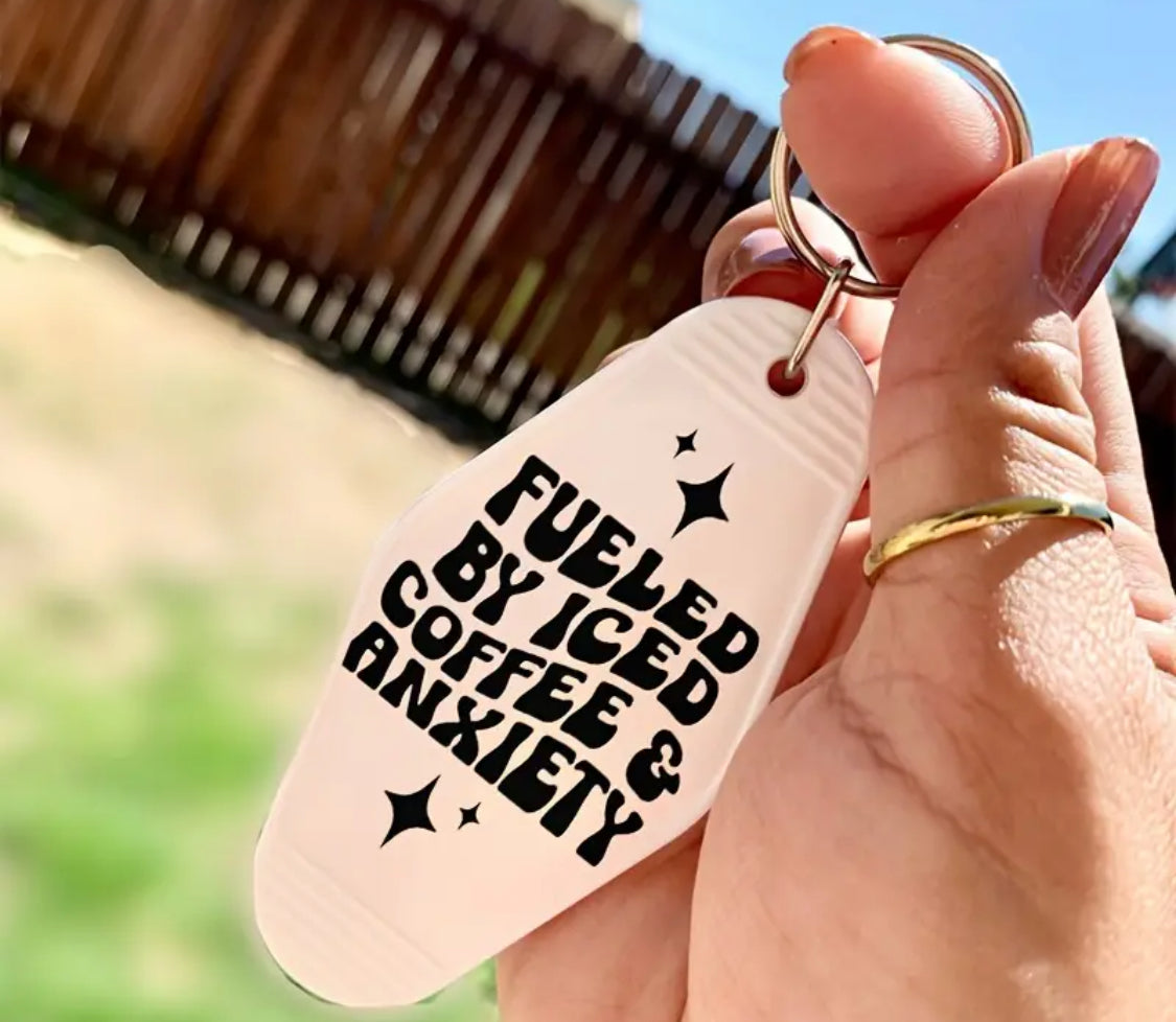 Iced Coffee Keychain
