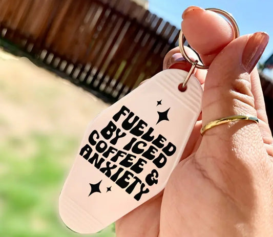 Iced Coffee Keychain