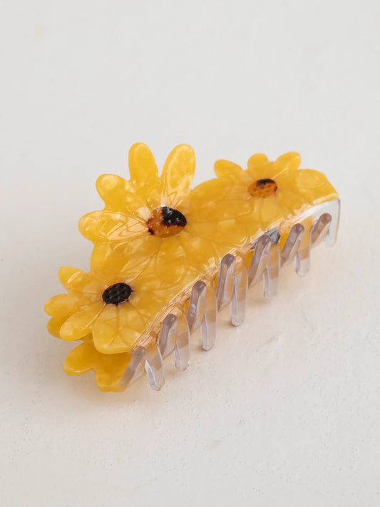 Sunflower Claw Clip