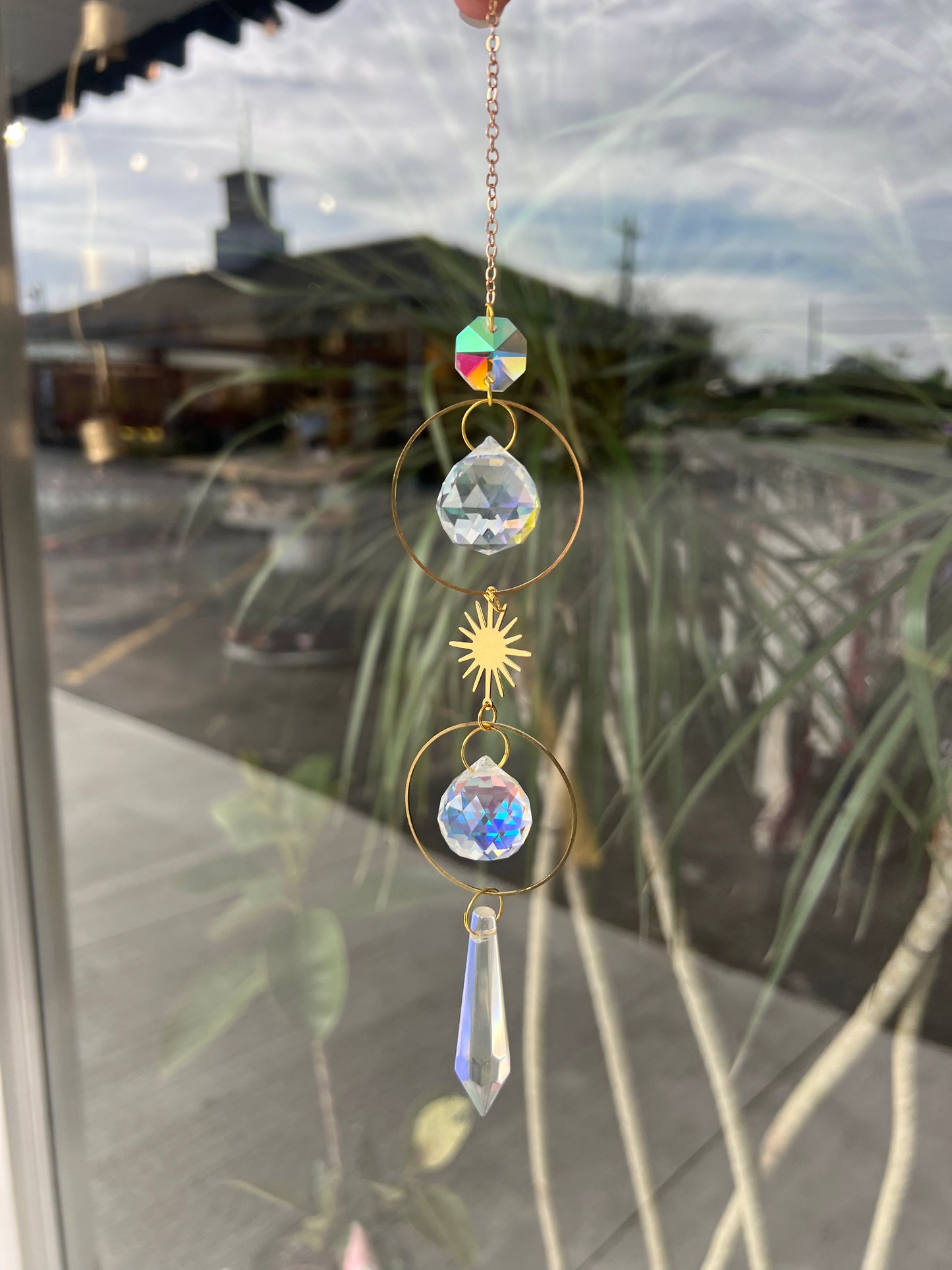 Celestial Heart Suncatcher